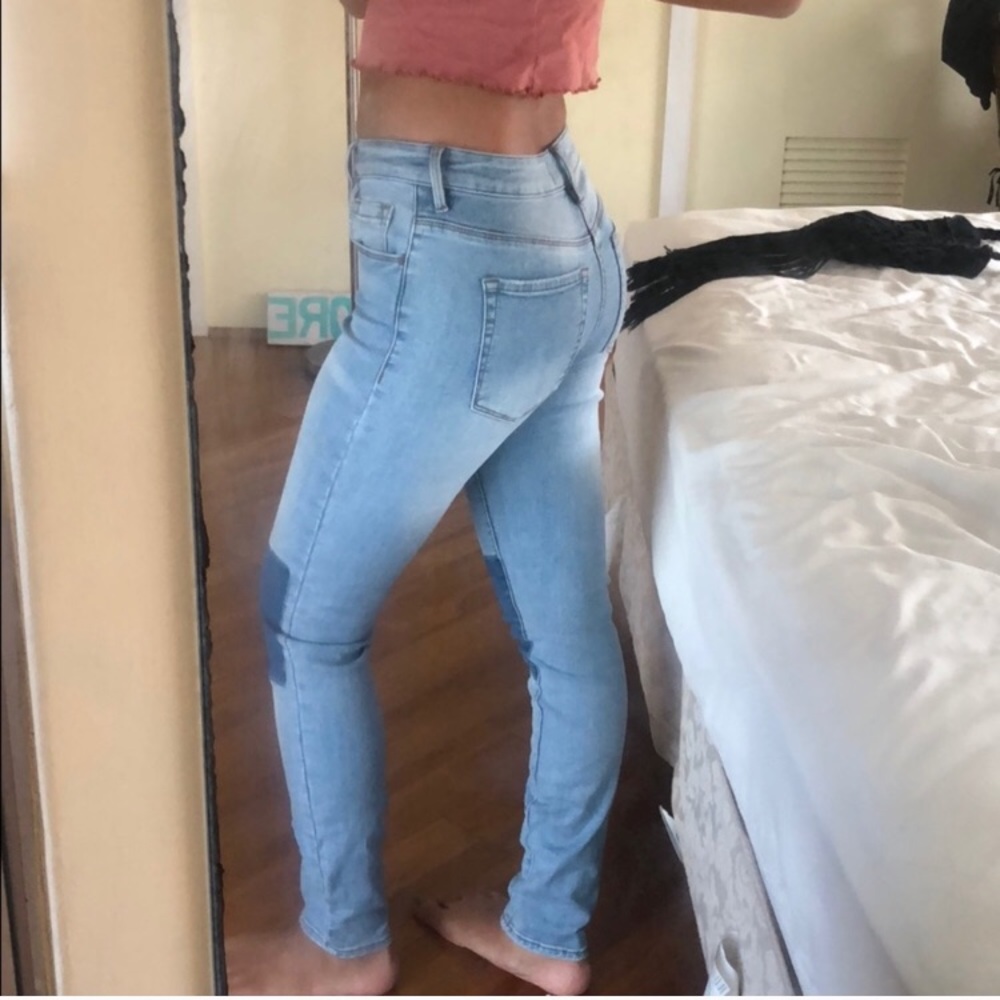 PACSUN Patch Super HighRise Skinniest Skinny Jeans - Picture 7 of 8